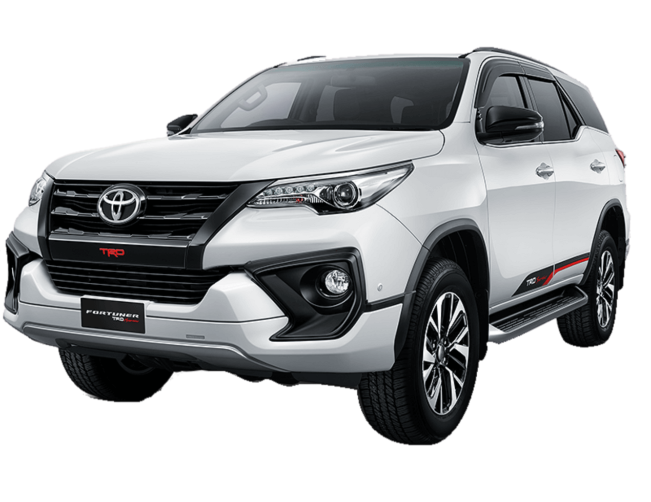Witte Toyota Fortuner